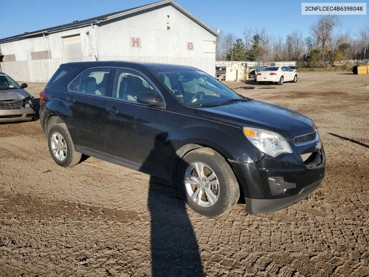 2CNFLCEC4B6398048 2011 Chevrolet Equinox Ls