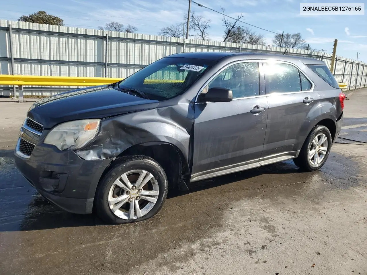 2GNALBEC5B1276165 2011 Chevrolet Equinox Ls
