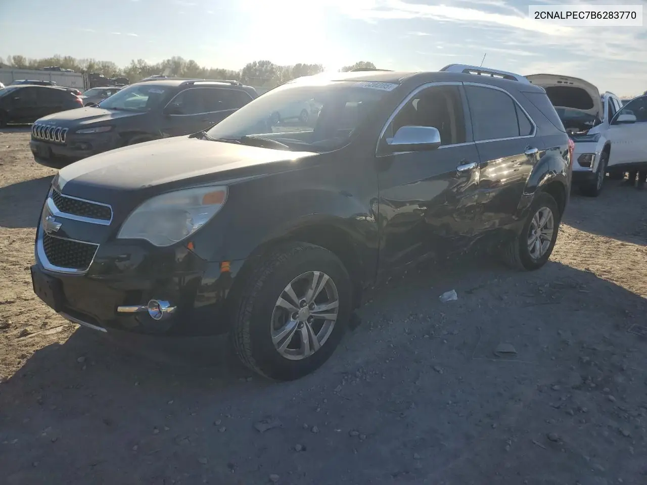 2CNALPEC7B6283770 2011 Chevrolet Equinox Lt