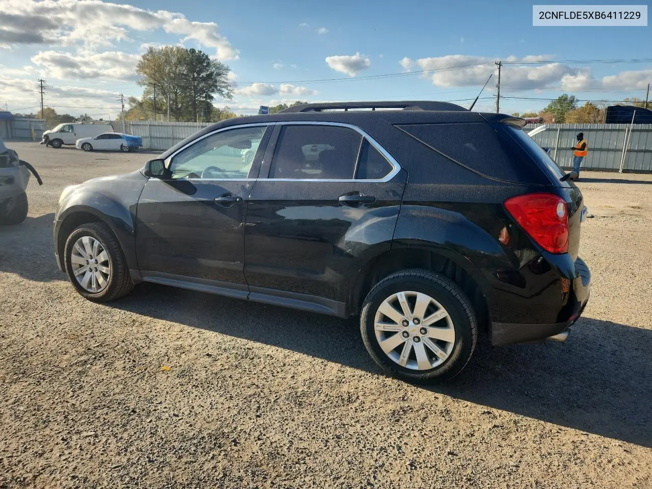 2CNFLDE5XB6411229 2011 Chevrolet Equinox Lt