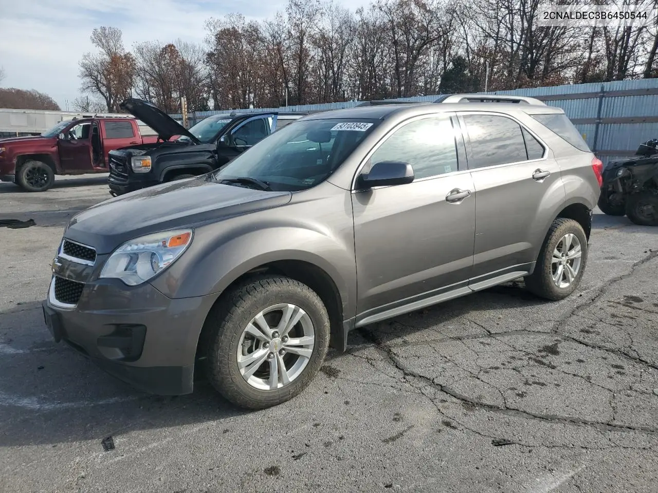 2CNALDEC3B6450544 2011 Chevrolet Equinox Lt