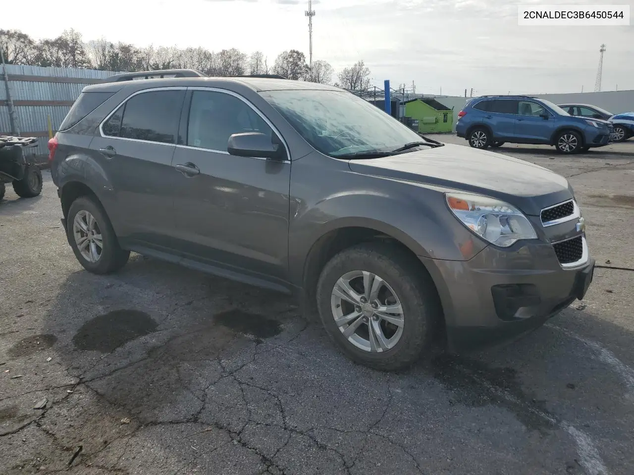 2CNALDEC3B6450544 2011 Chevrolet Equinox Lt