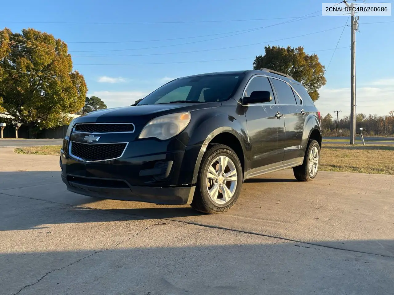 2CNALDEC4B6260686 2011 Chevrolet Equinox Lt