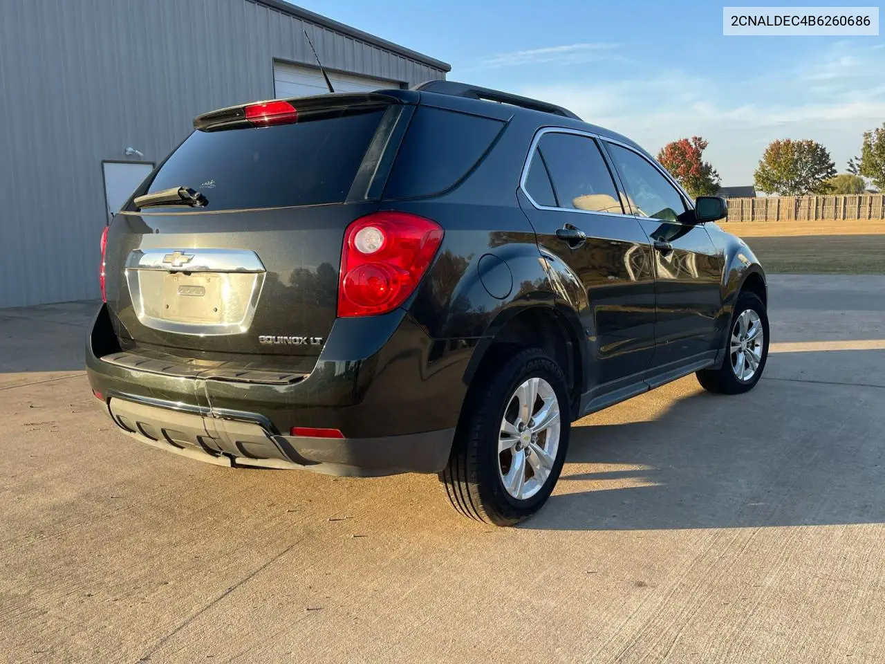 2CNALDEC4B6260686 2011 Chevrolet Equinox Lt