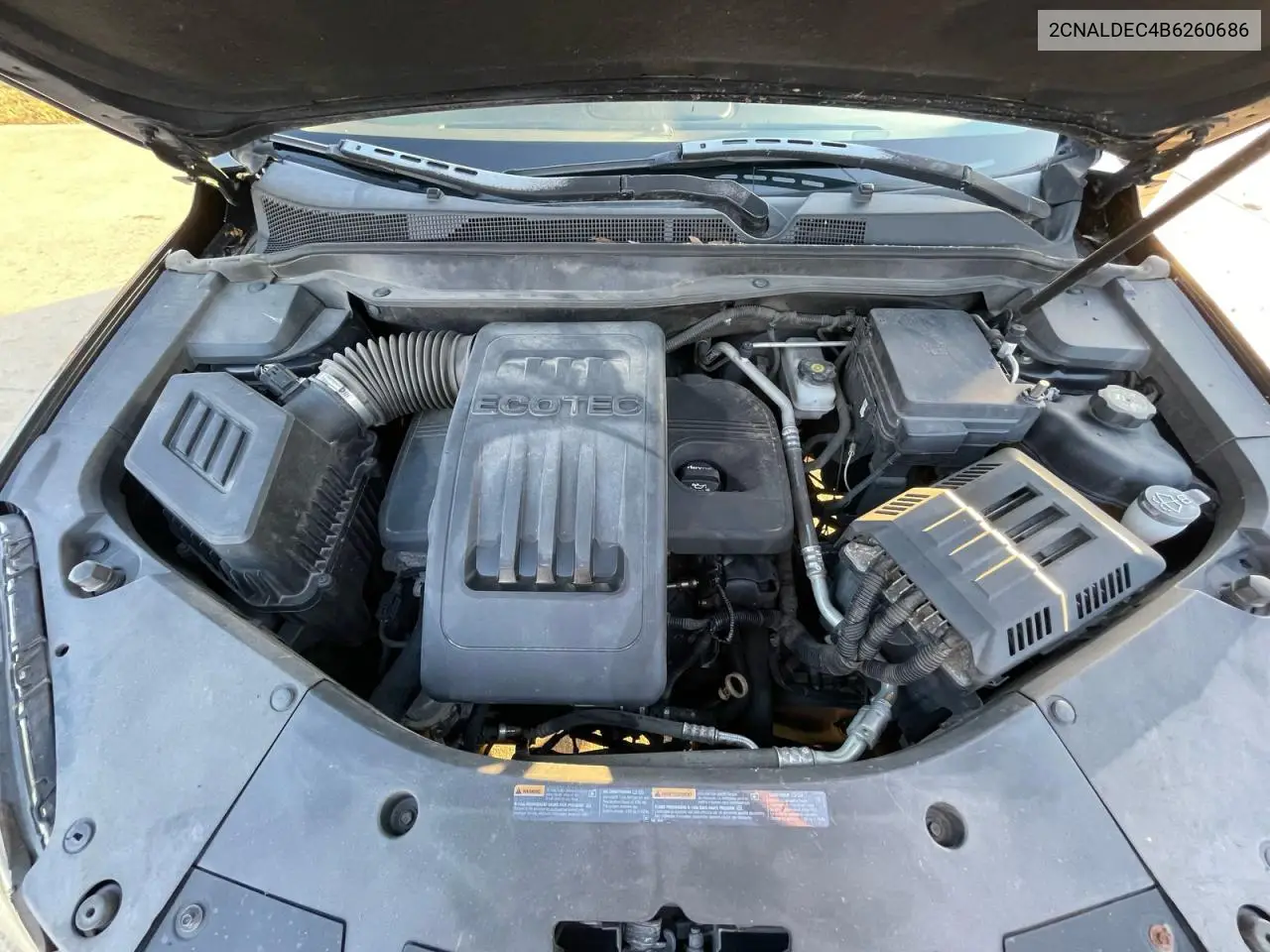 2CNALDEC4B6260686 2011 Chevrolet Equinox Lt