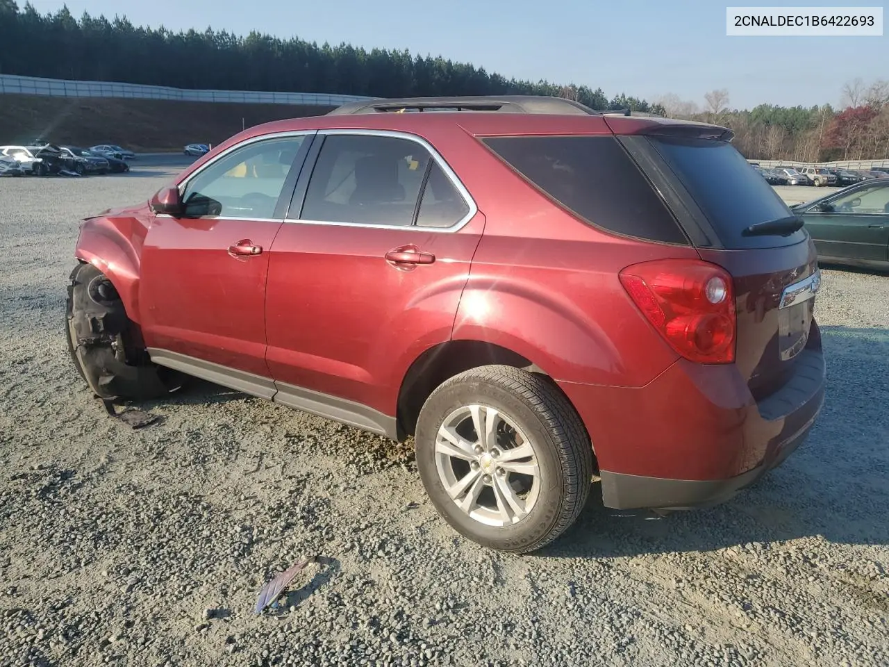 2CNALDEC1B6422693 2011 Chevrolet Equinox Lt