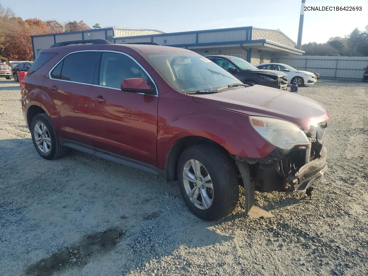 2CNALDEC1B6422693 2011 Chevrolet Equinox Lt