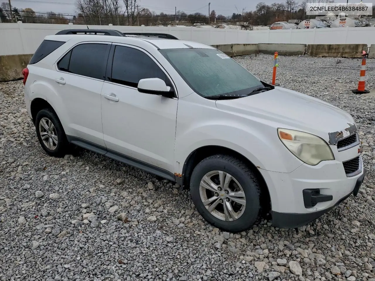 2CNFLEEC4B6384887 2011 Chevrolet Equinox Lt