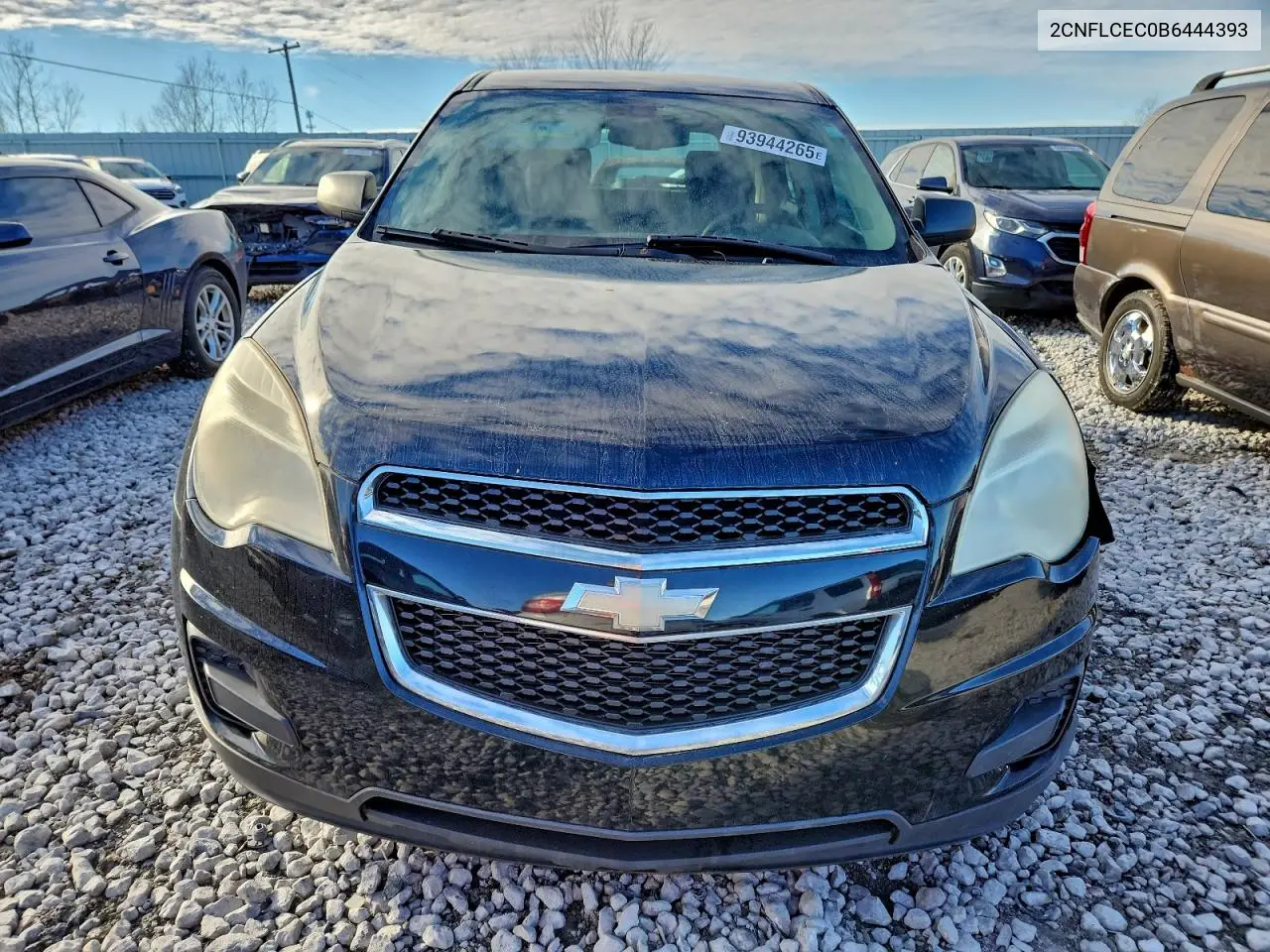 2CNFLCEC0B6444393 2011 Chevrolet Equinox Ls