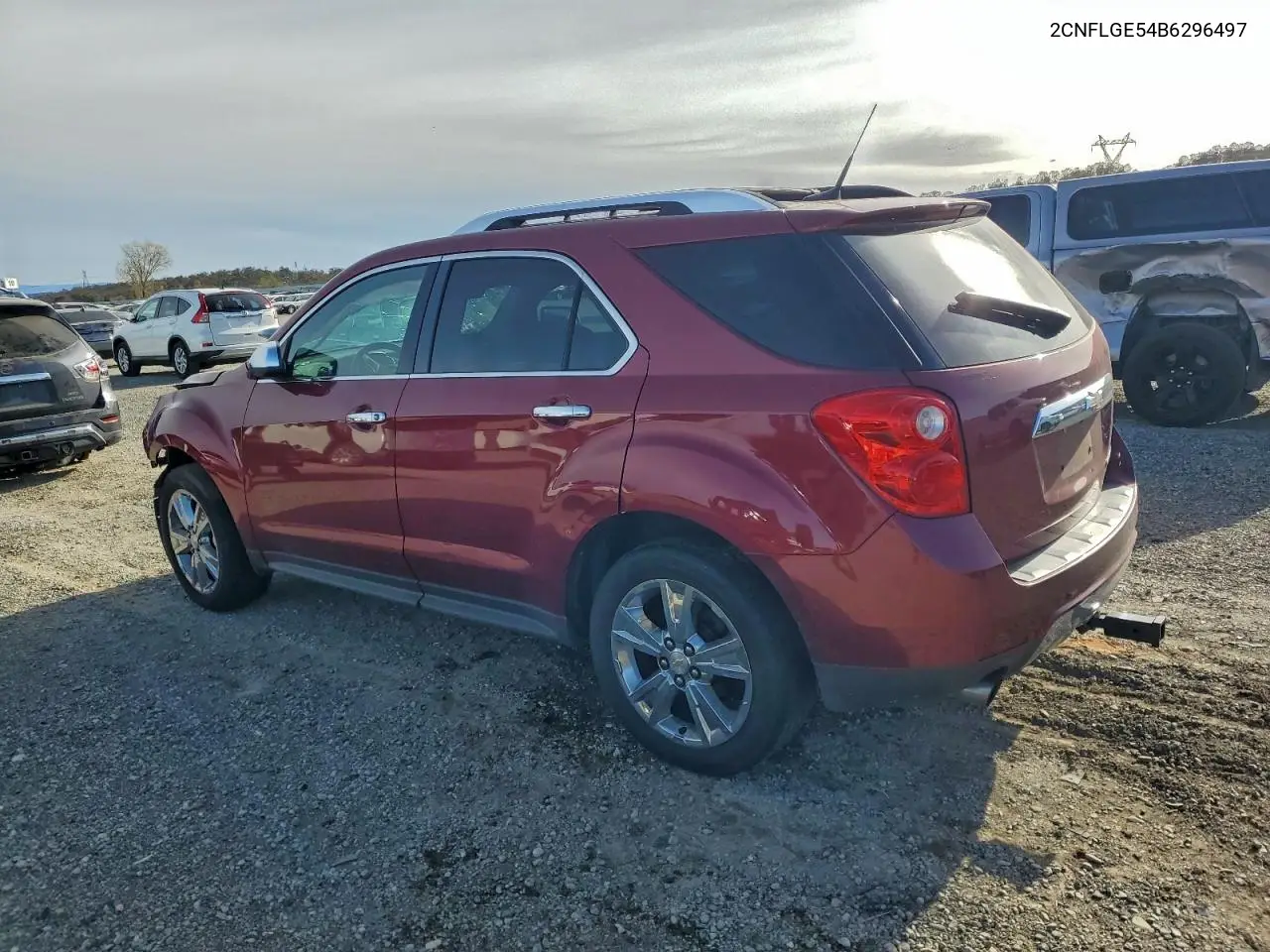 2CNFLGE54B6296497 2011 Chevrolet Equinox Ltz