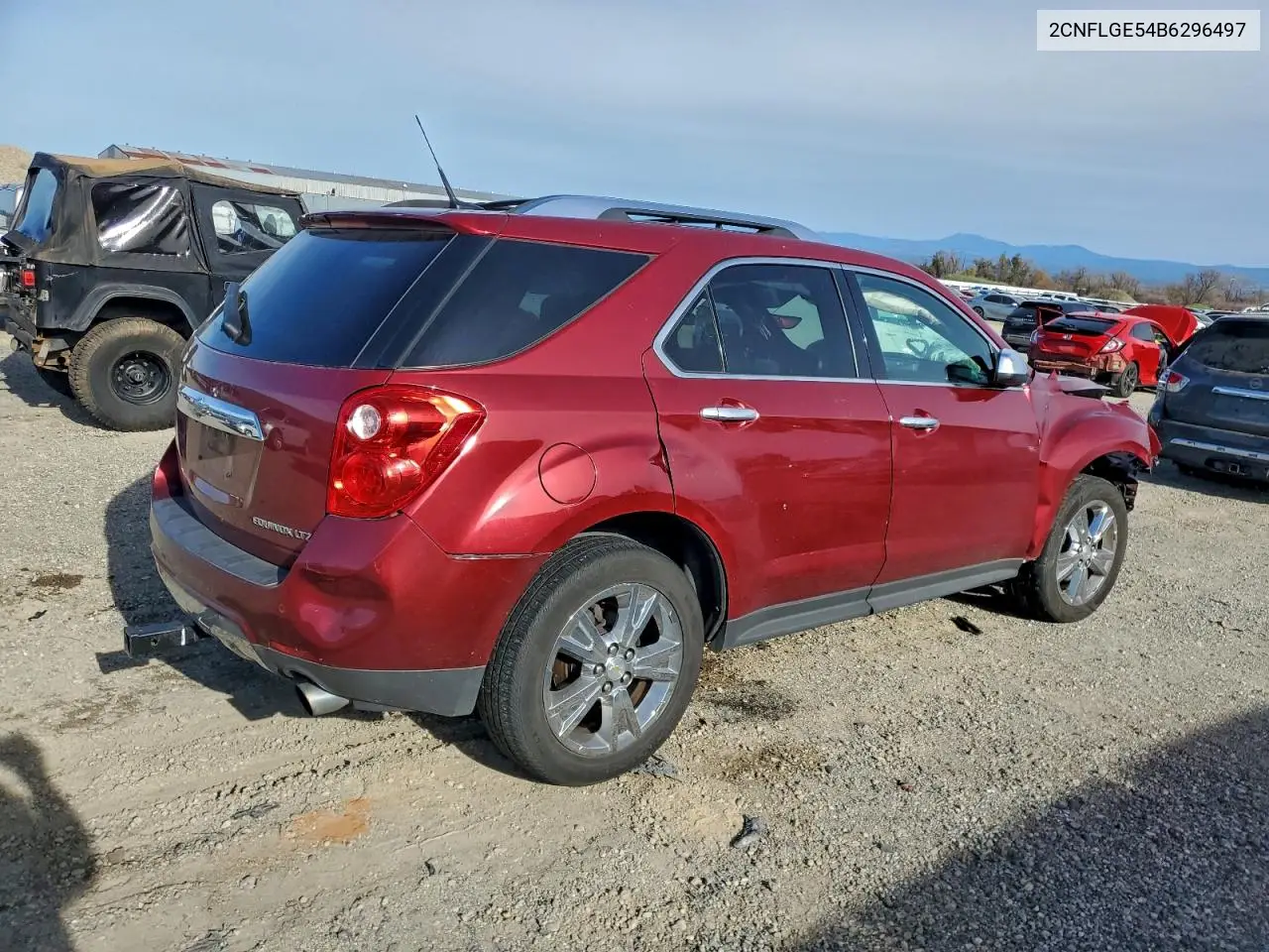 2CNFLGE54B6296497 2011 Chevrolet Equinox Ltz
