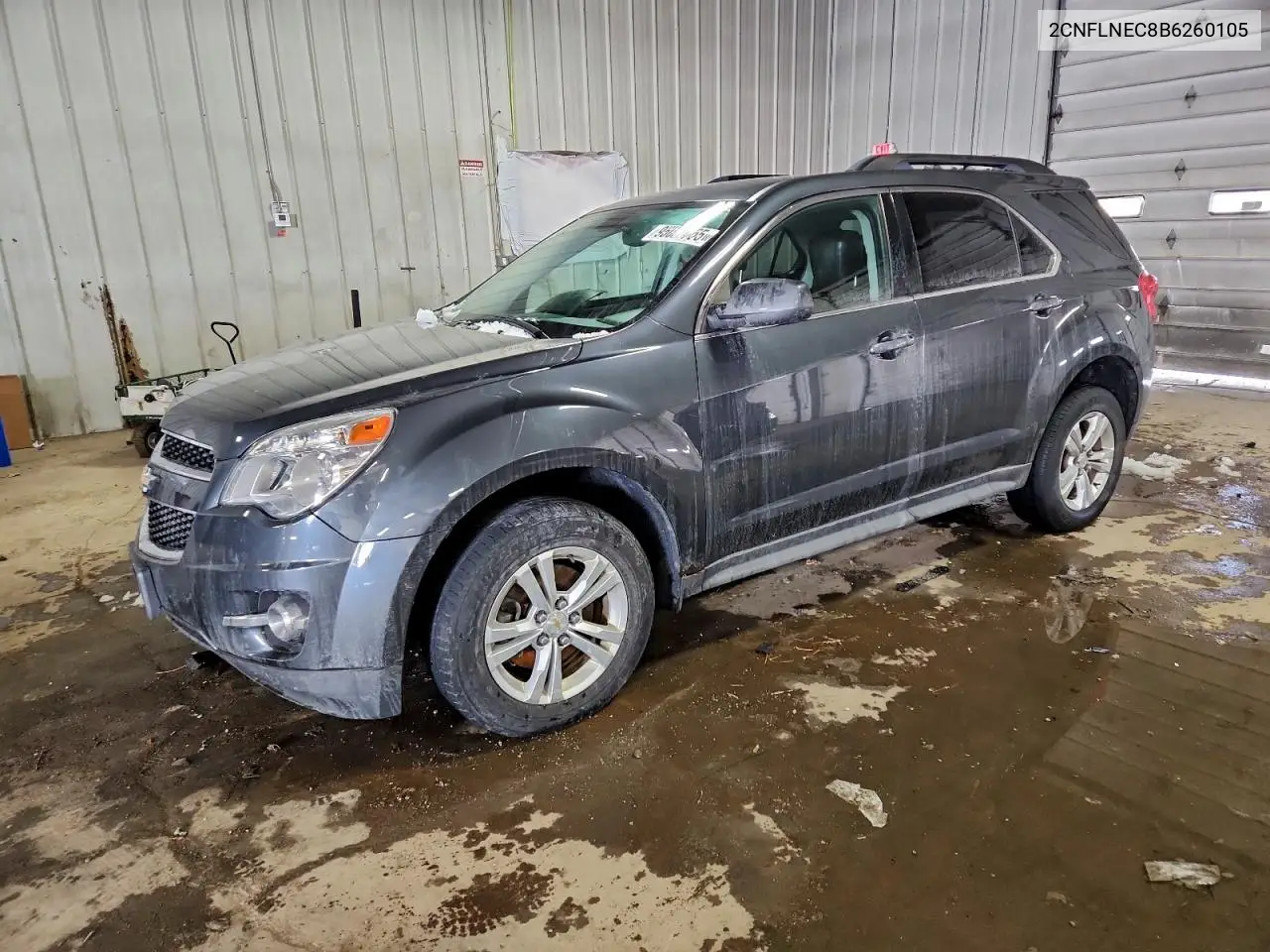 2CNFLNEC8B6260105 2011 Chevrolet Equinox Lt