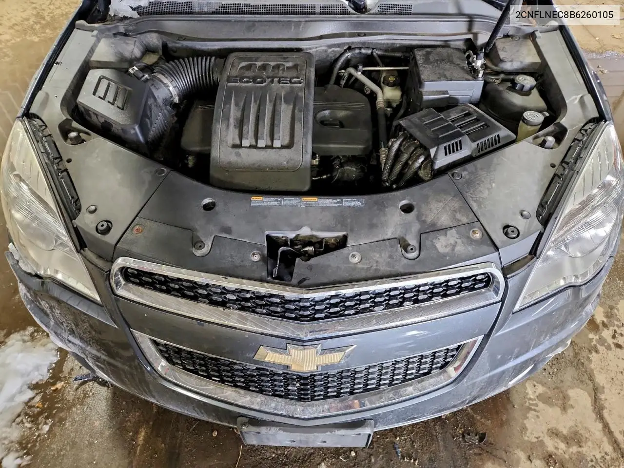 2CNFLNEC8B6260105 2011 Chevrolet Equinox Lt