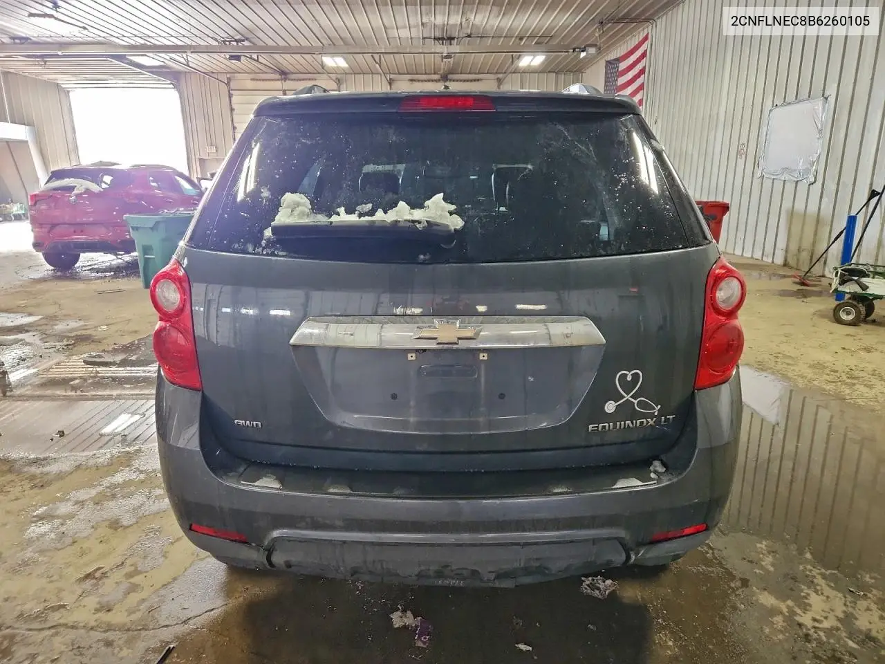 2CNFLNEC8B6260105 2011 Chevrolet Equinox Lt