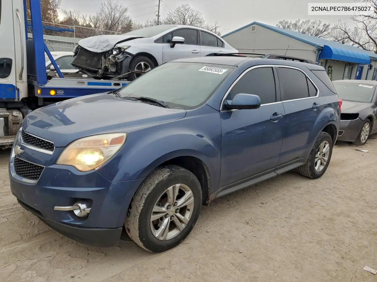 2CNALPEC7B6475027 2011 Chevrolet Equinox Lt