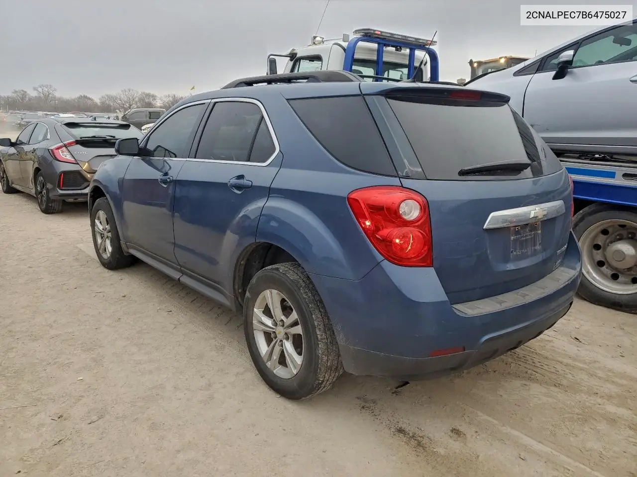 2CNALPEC7B6475027 2011 Chevrolet Equinox Lt
