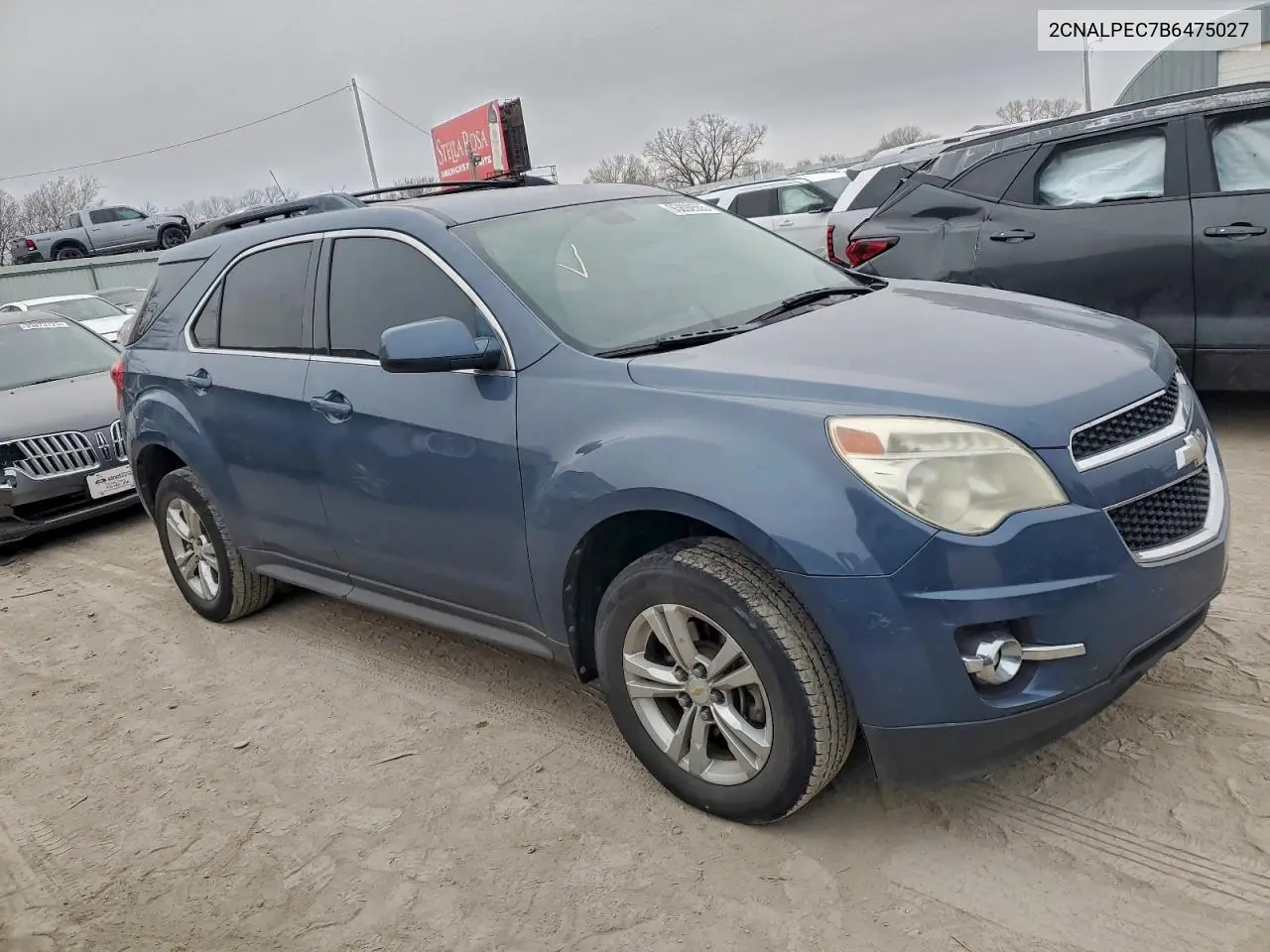 2CNALPEC7B6475027 2011 Chevrolet Equinox Lt