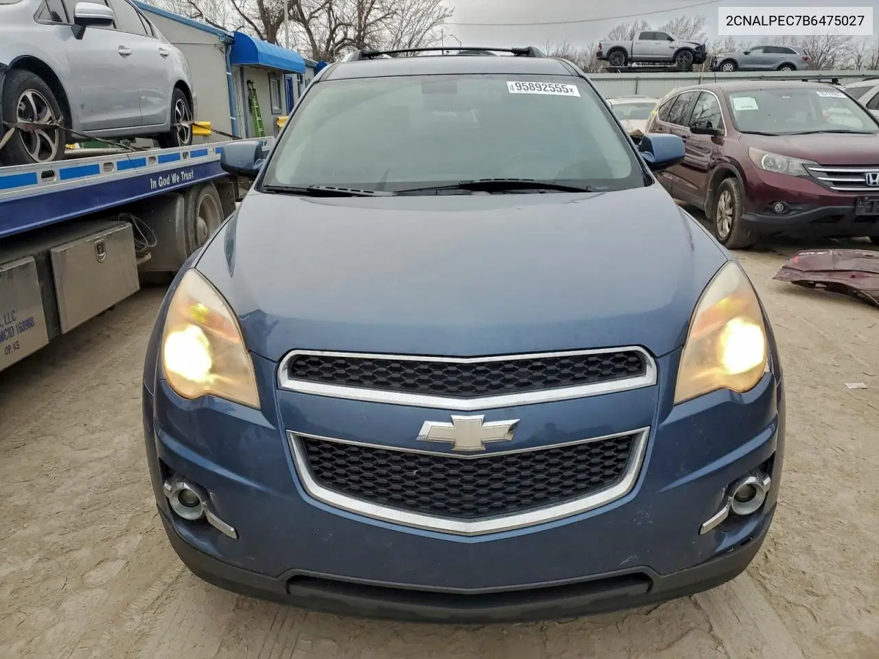2CNALPEC7B6475027 2011 Chevrolet Equinox Lt