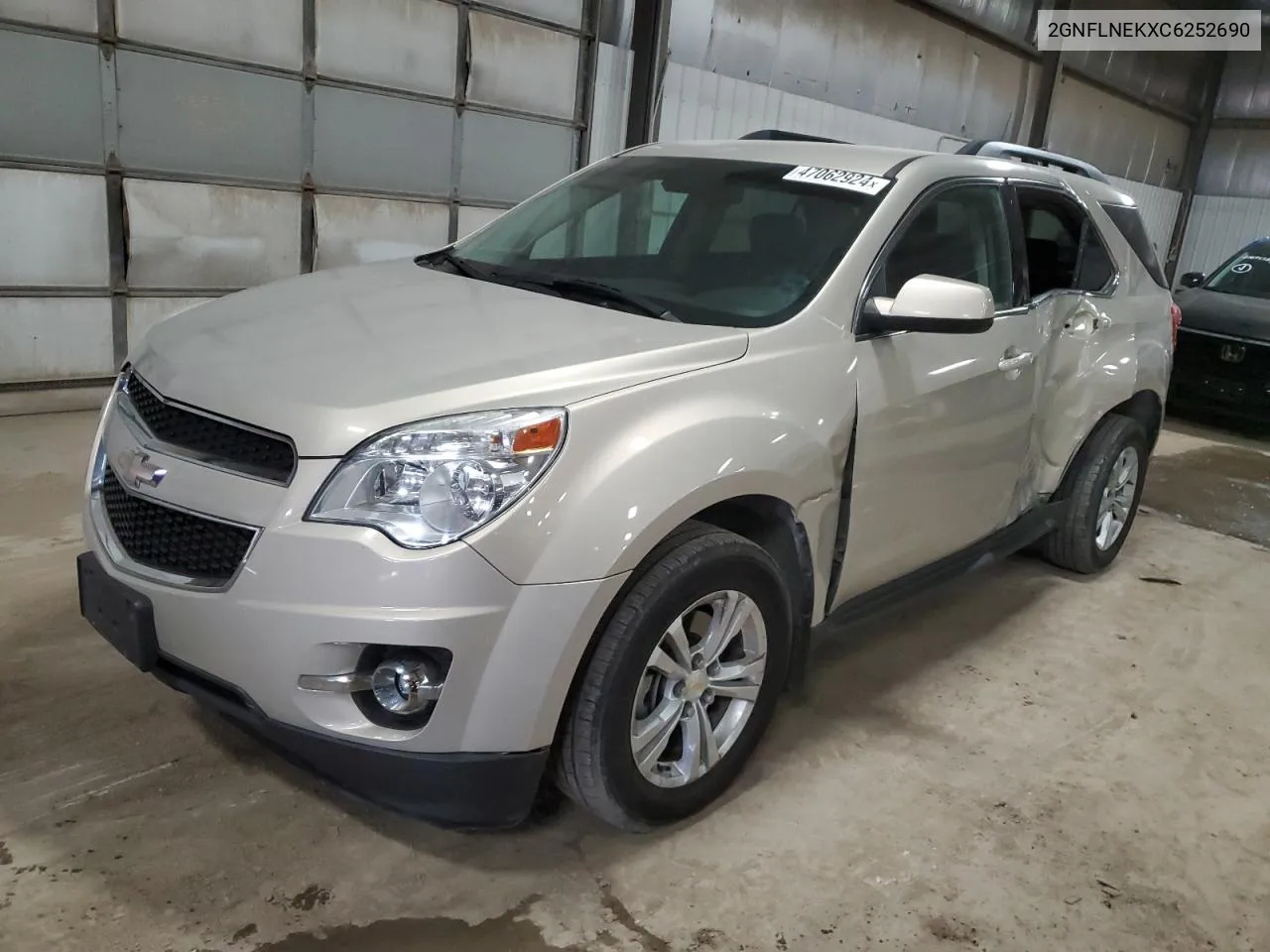 2012 Chevrolet Equinox Lt VIN: 2GNFLNEKXC6252690 Lot: 47062924