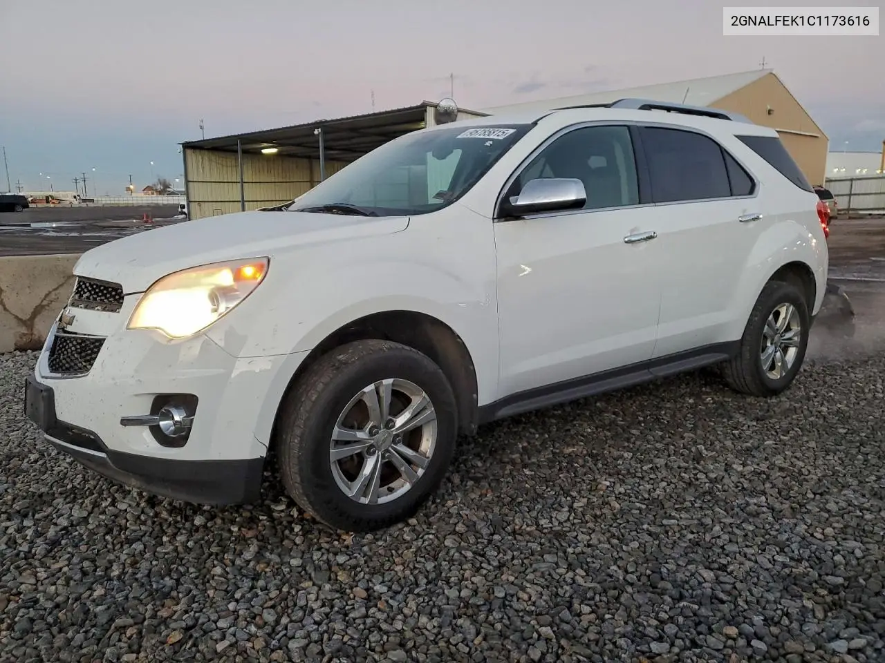 2GNALFEK1C1173616 2012 Chevrolet Equinox Ltz