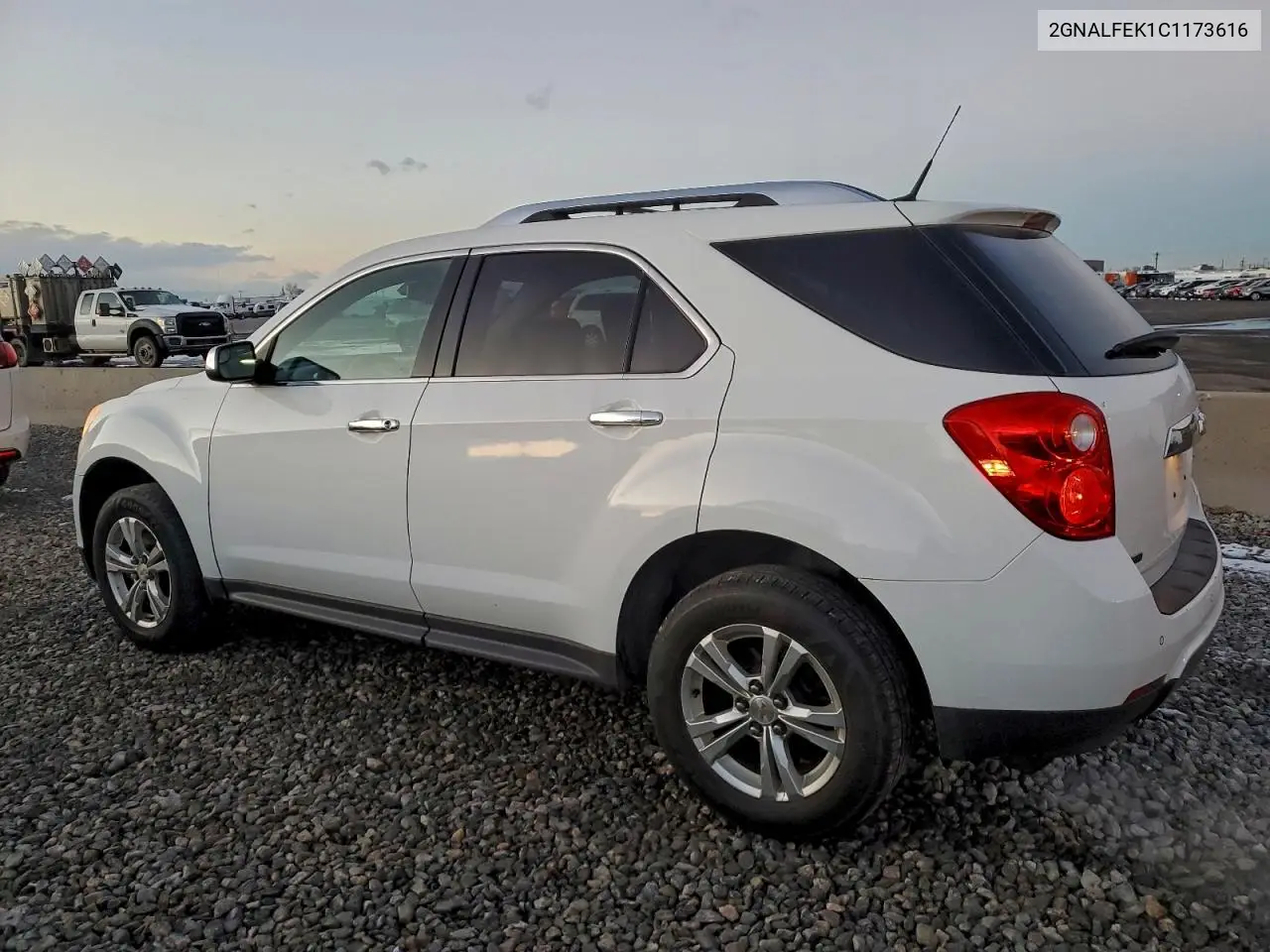 2GNALFEK1C1173616 2012 Chevrolet Equinox Ltz