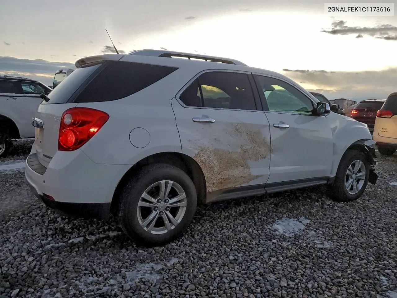 2GNALFEK1C1173616 2012 Chevrolet Equinox Ltz