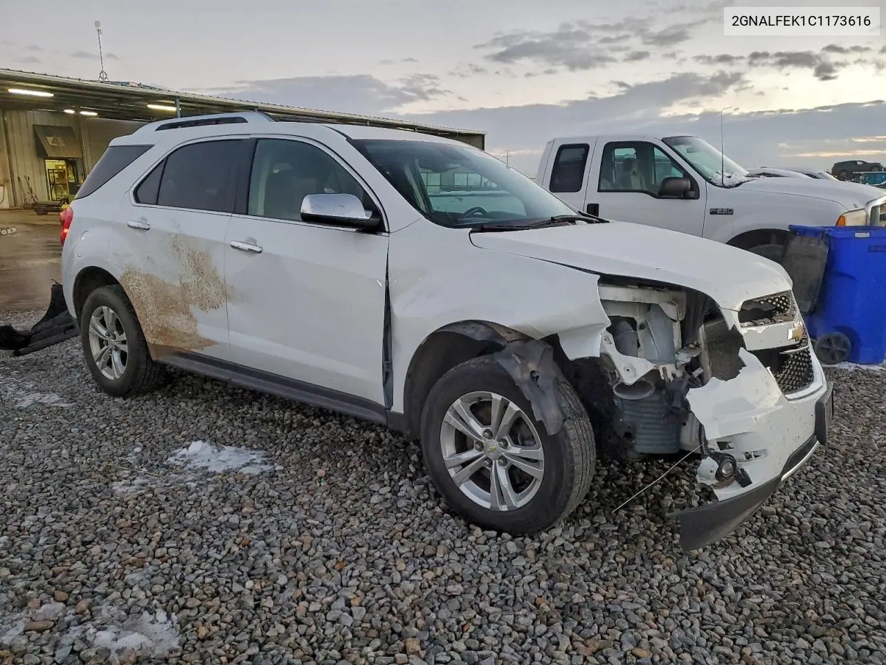 2GNALFEK1C1173616 2012 Chevrolet Equinox Ltz