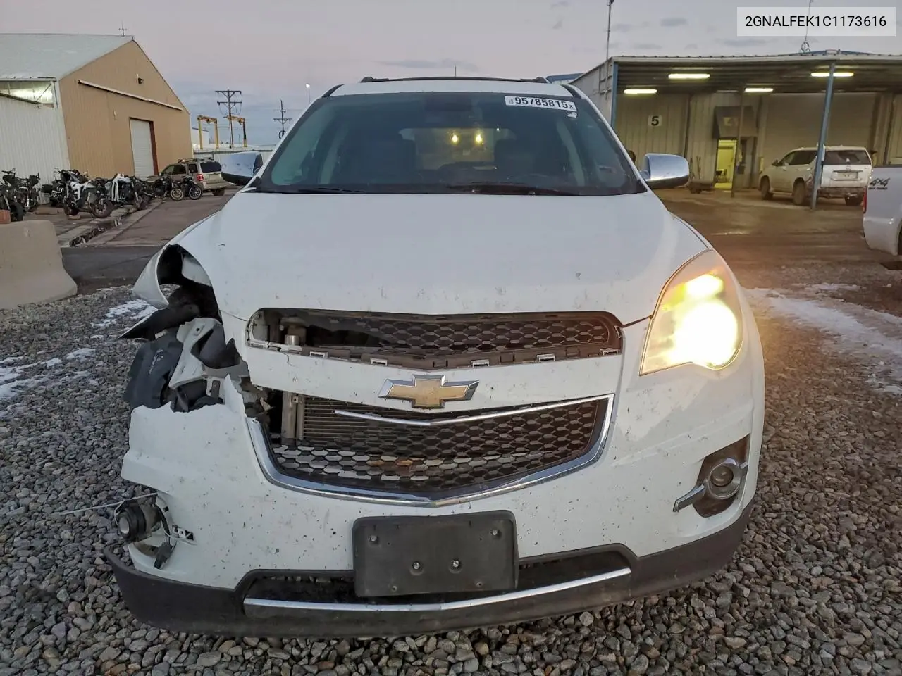 2GNALFEK1C1173616 2012 Chevrolet Equinox Ltz