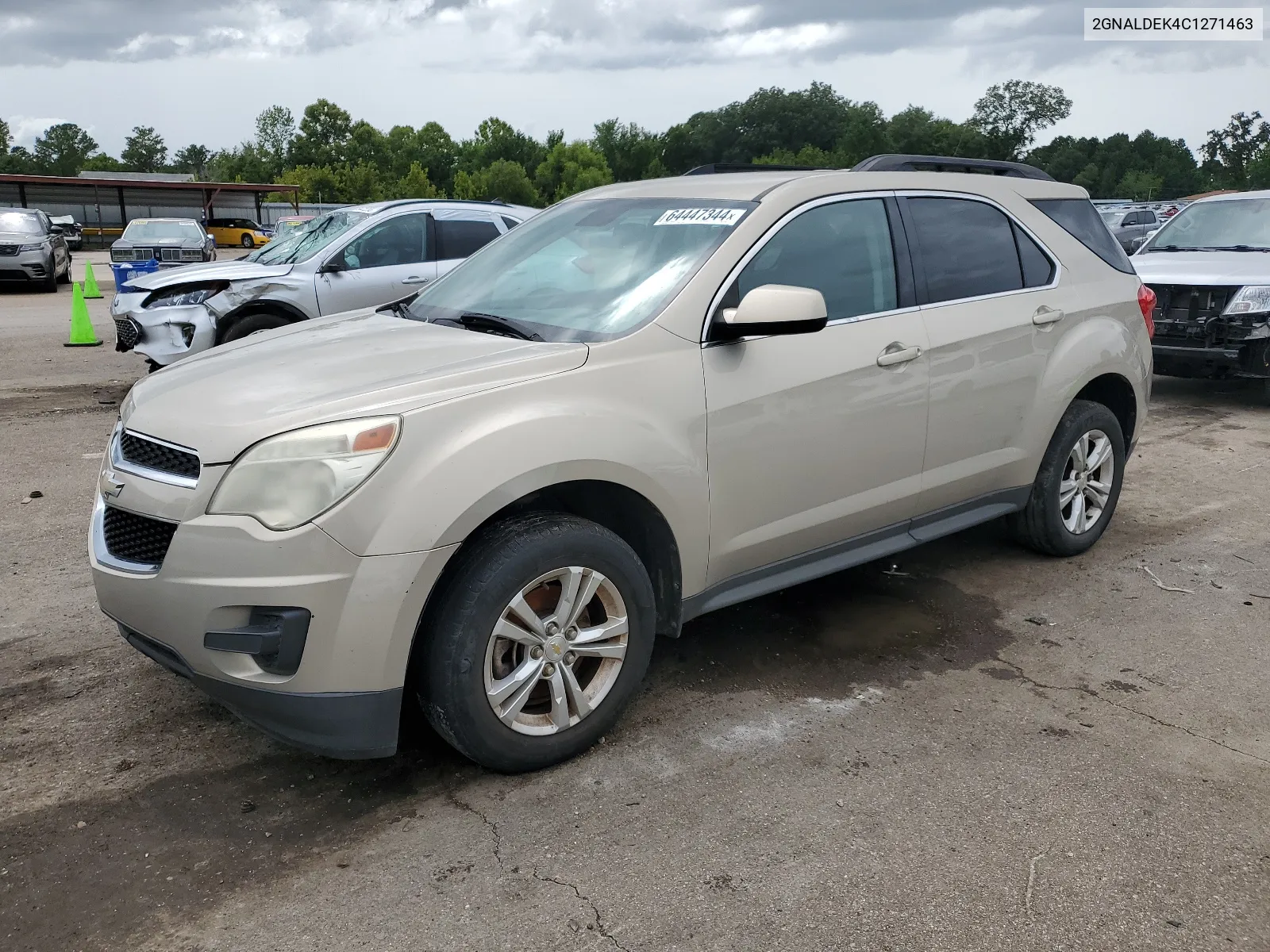 2GNALDEK4C1271463 2012 Chevrolet Equinox Lt