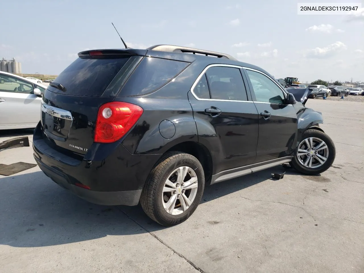 2012 Chevrolet Equinox Lt VIN: 2GNALDEK3C1192947 Lot: 66598874