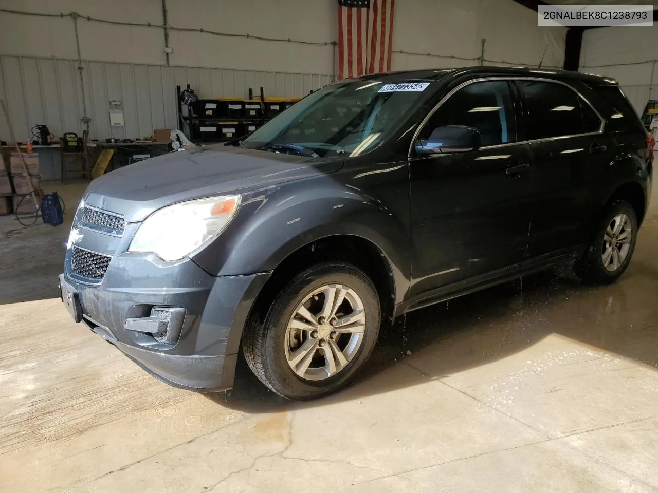 2GNALBEK8C1238793 2012 Chevrolet Equinox Ls