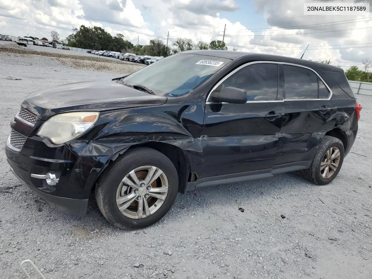 2GNALBEK5C1187589 2012 Chevrolet Equinox Ls