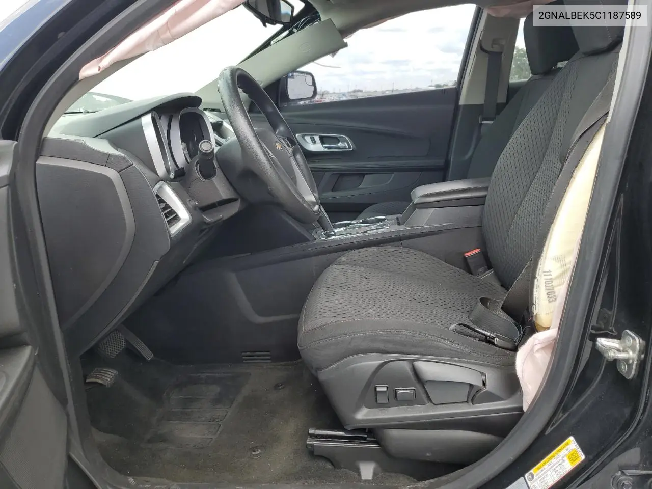 2GNALBEK5C1187589 2012 Chevrolet Equinox Ls