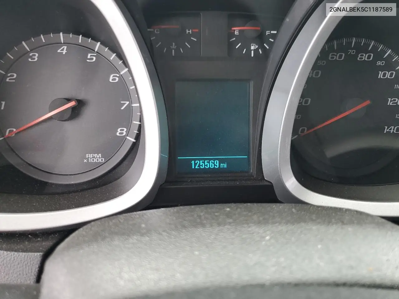 2GNALBEK5C1187589 2012 Chevrolet Equinox Ls