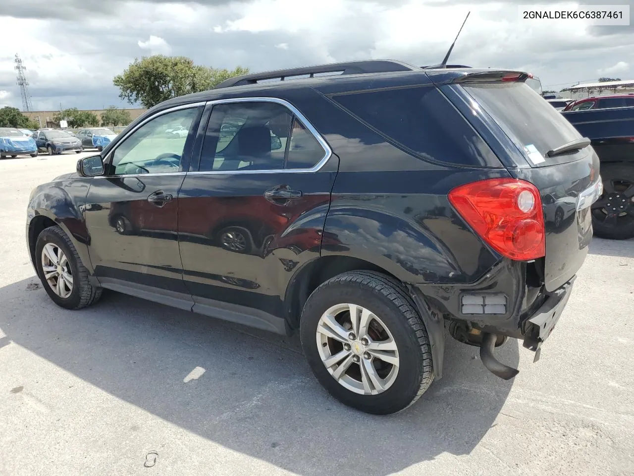 2012 Chevrolet Equinox Lt VIN: 2GNALDEK6C6387461 Lot: 72004654