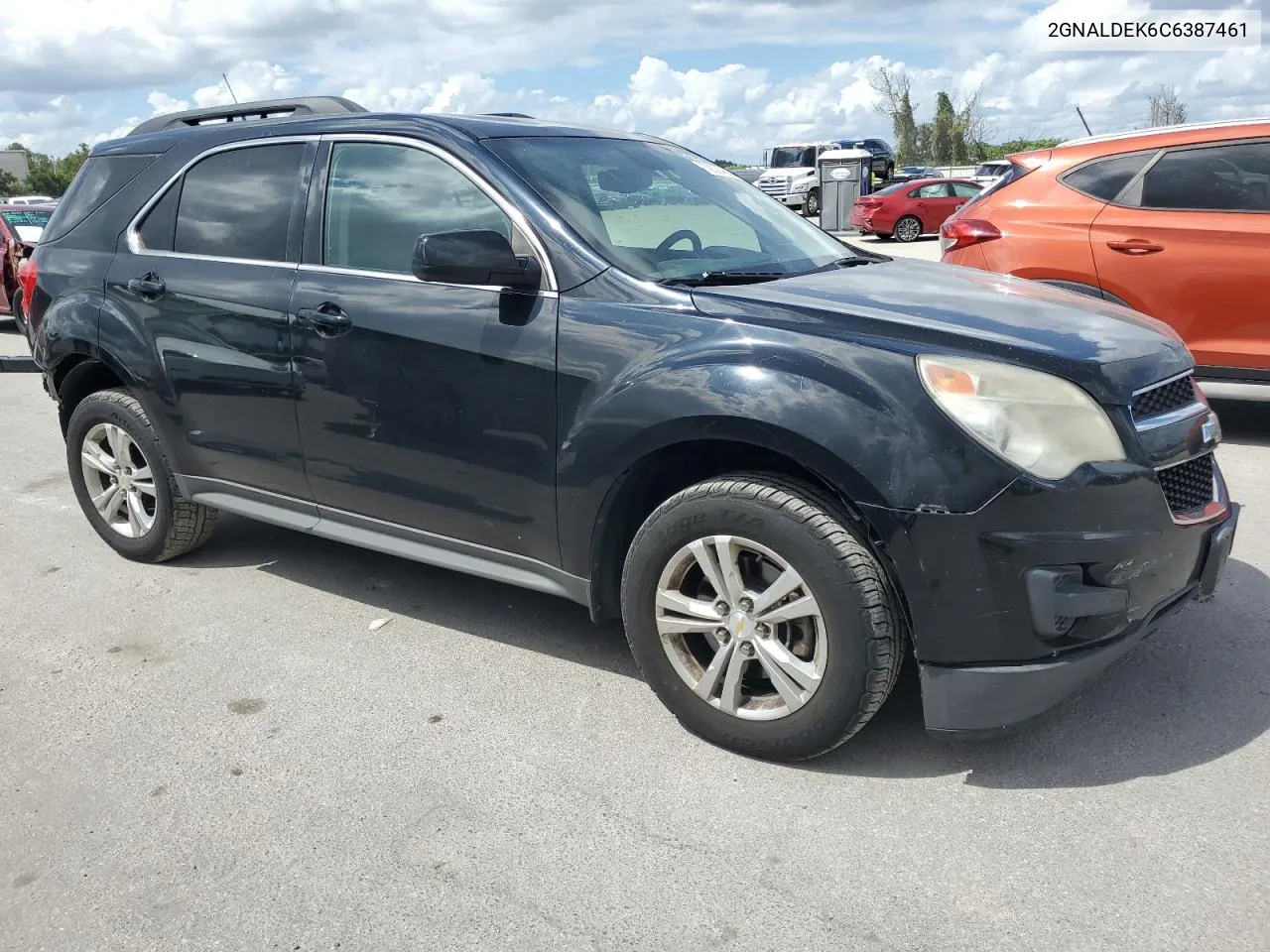 2012 Chevrolet Equinox Lt VIN: 2GNALDEK6C6387461 Lot: 72004654