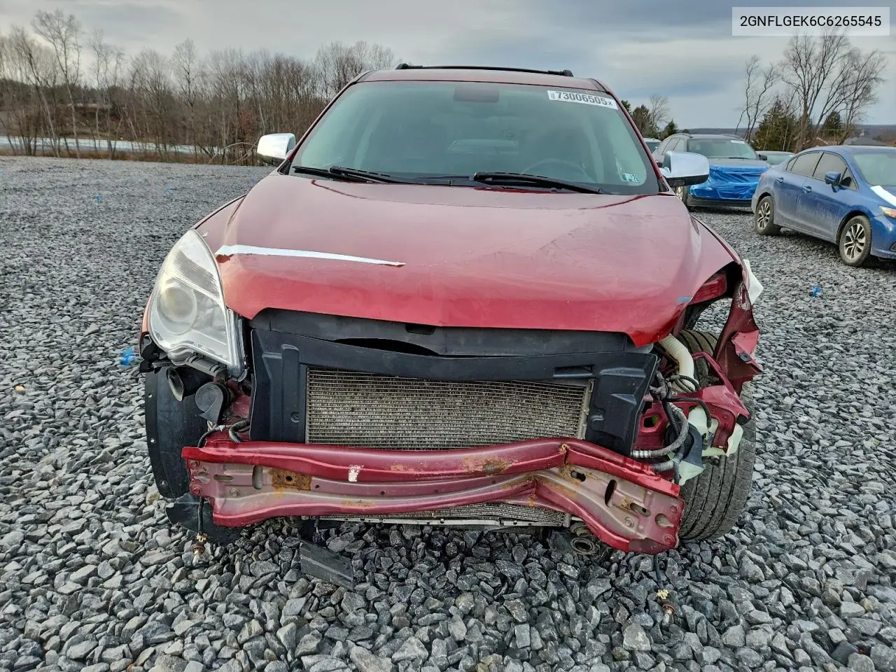 2GNFLGEK6C6265545 2012 Chevrolet Equinox Ltz
