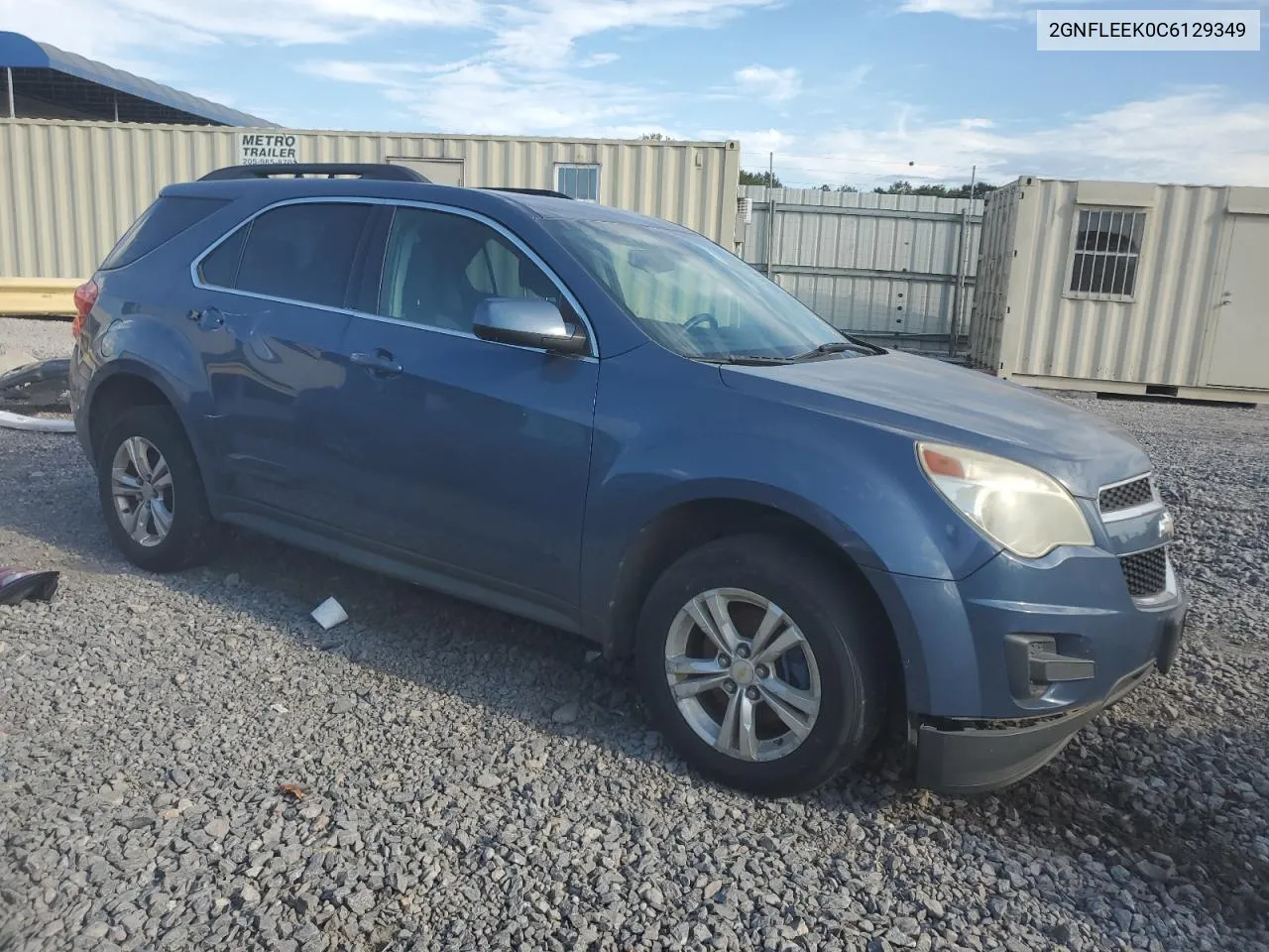 2GNFLEEK0C6129349 2012 Chevrolet Equinox Lt