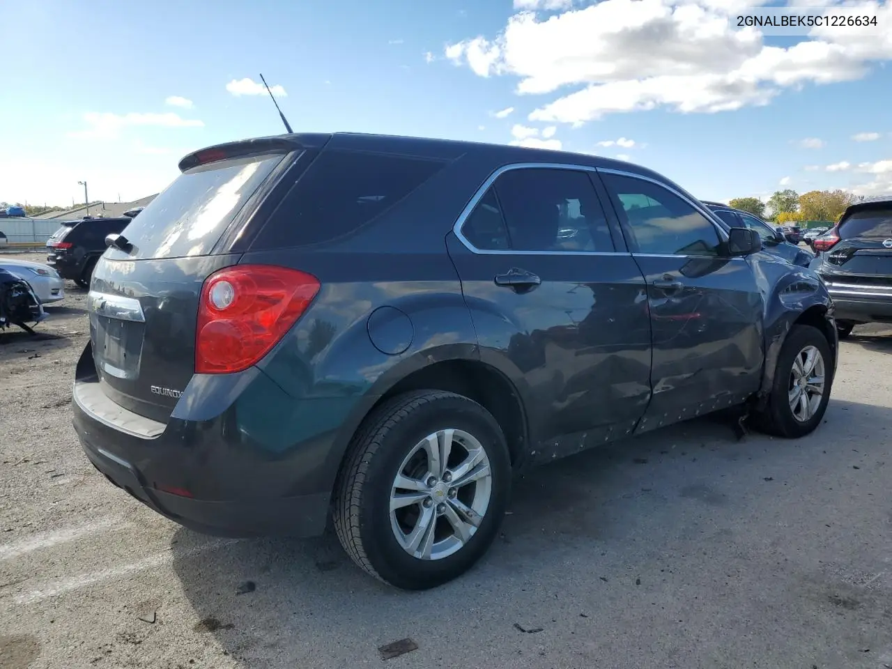 2GNALBEK5C1226634 2012 Chevrolet Equinox Ls