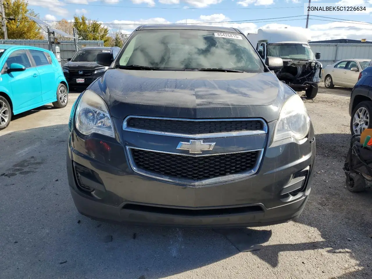 2GNALBEK5C1226634 2012 Chevrolet Equinox Ls