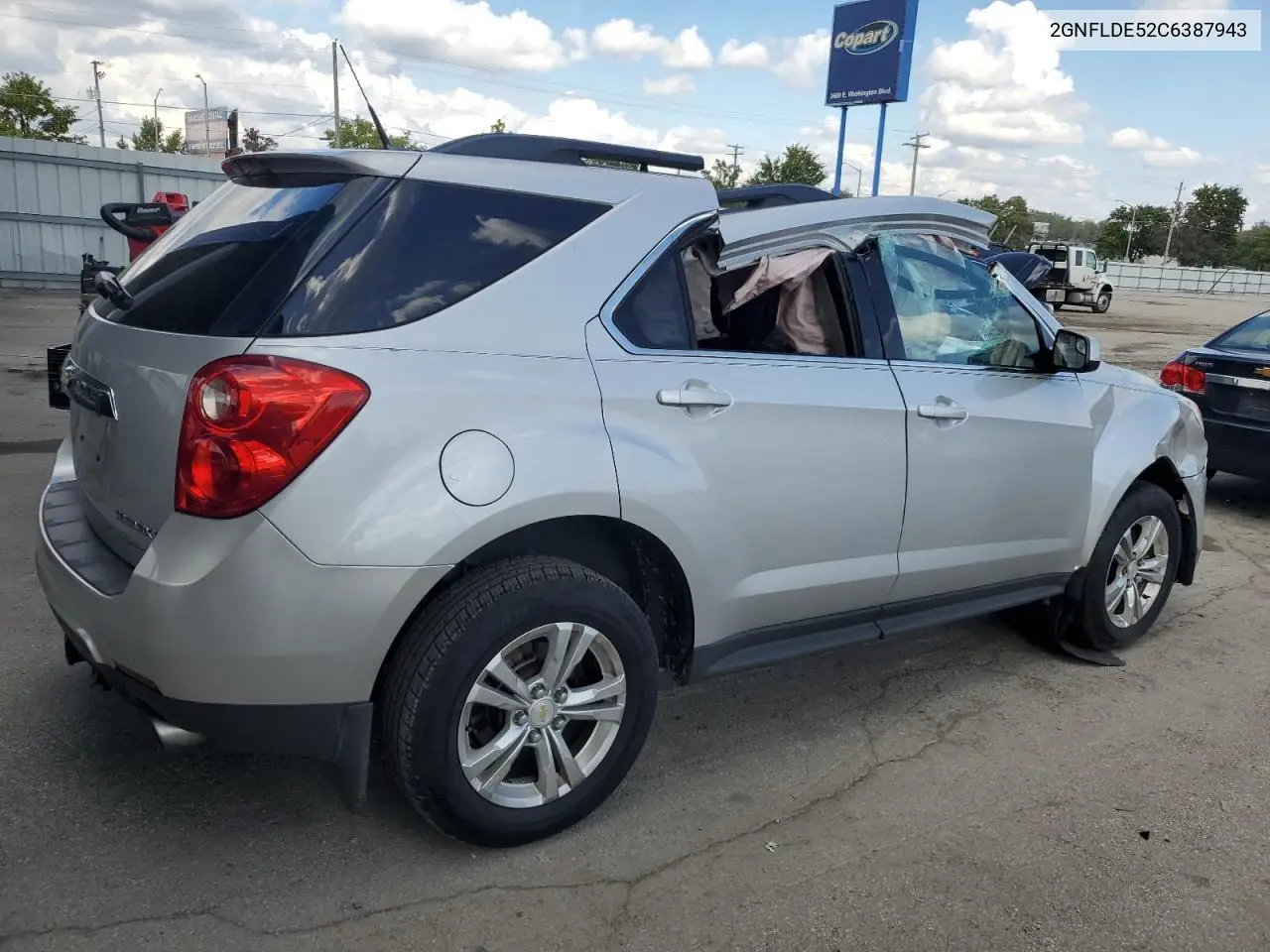 2GNFLDE52C6387943 2012 Chevrolet Equinox Lt