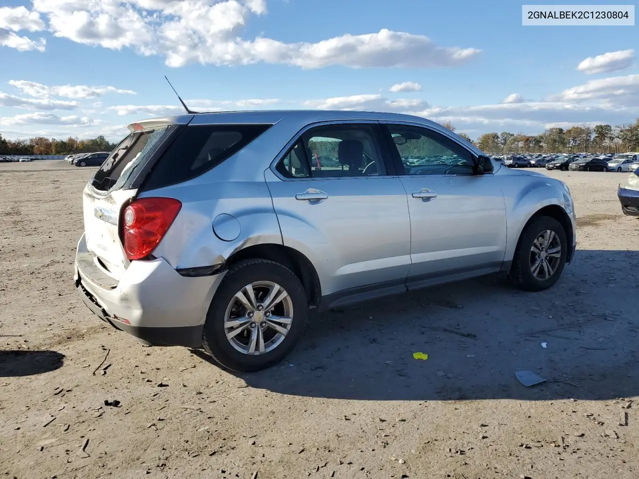 2GNALBEK2C1230804 2012 Chevrolet Equinox Ls