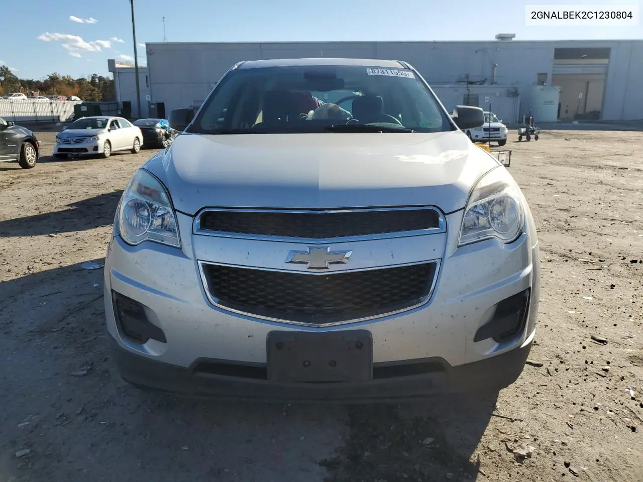 2GNALBEK2C1230804 2012 Chevrolet Equinox Ls