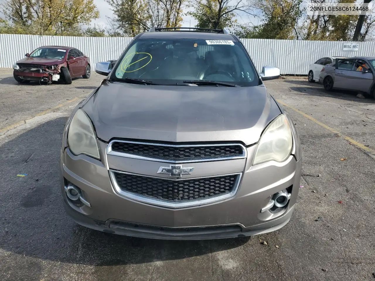 2GNFLGE58C6124468 2012 Chevrolet Equinox Ltz