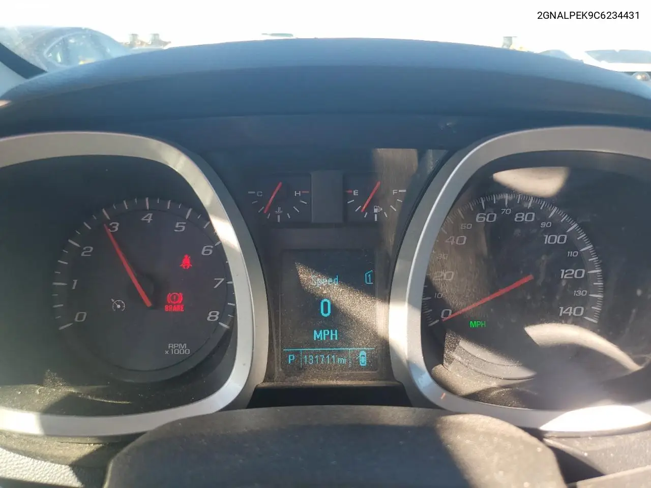 2GNALPEK9C6234431 2012 Chevrolet Equinox Lt