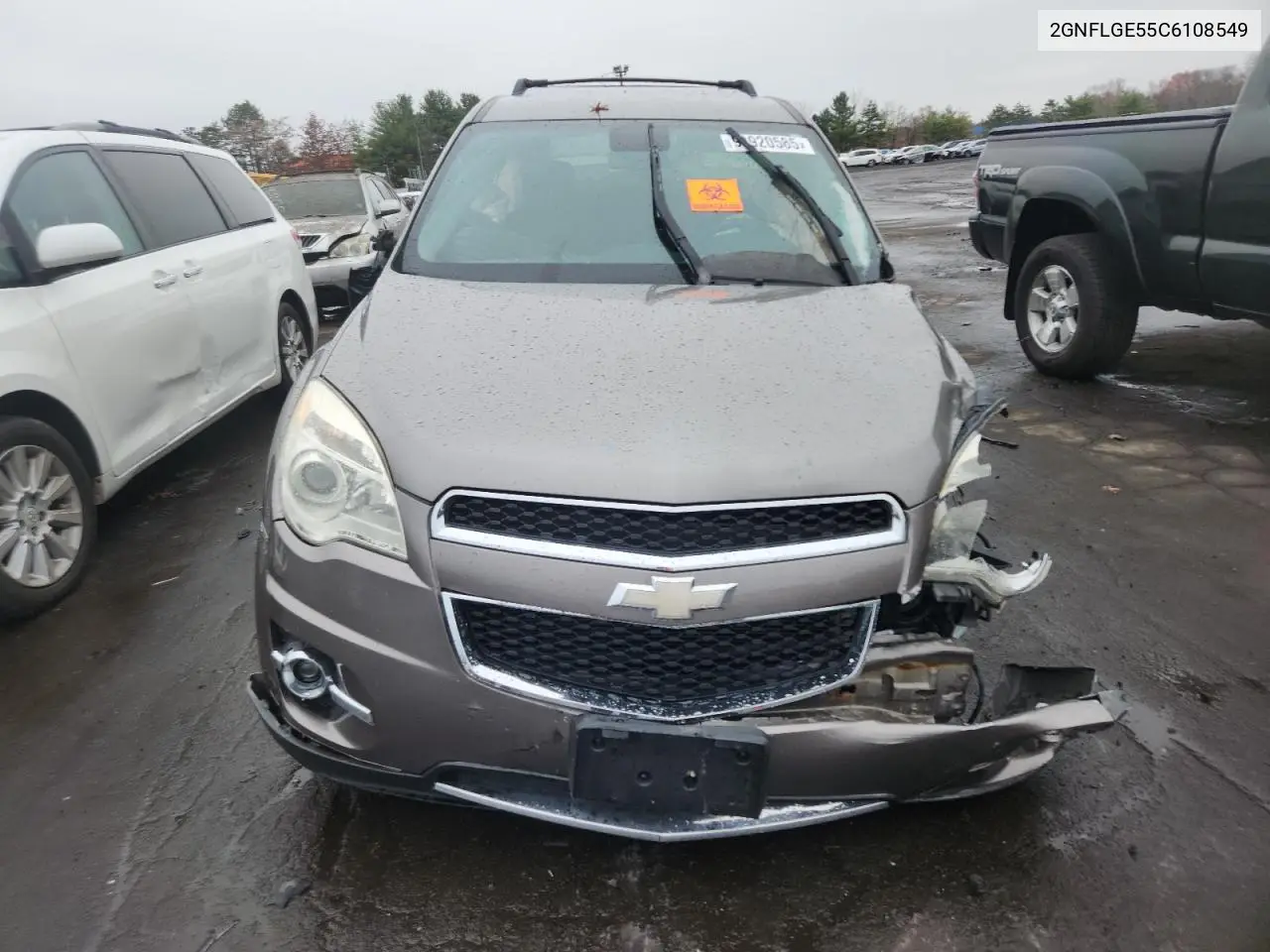 2GNFLGE55C6108549 2012 Chevrolet Equinox Ltz