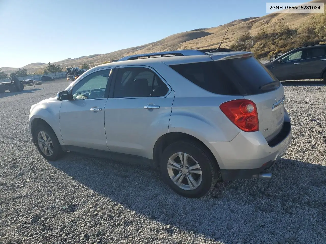 2GNFLGE56C6231034 2012 Chevrolet Equinox Ltz