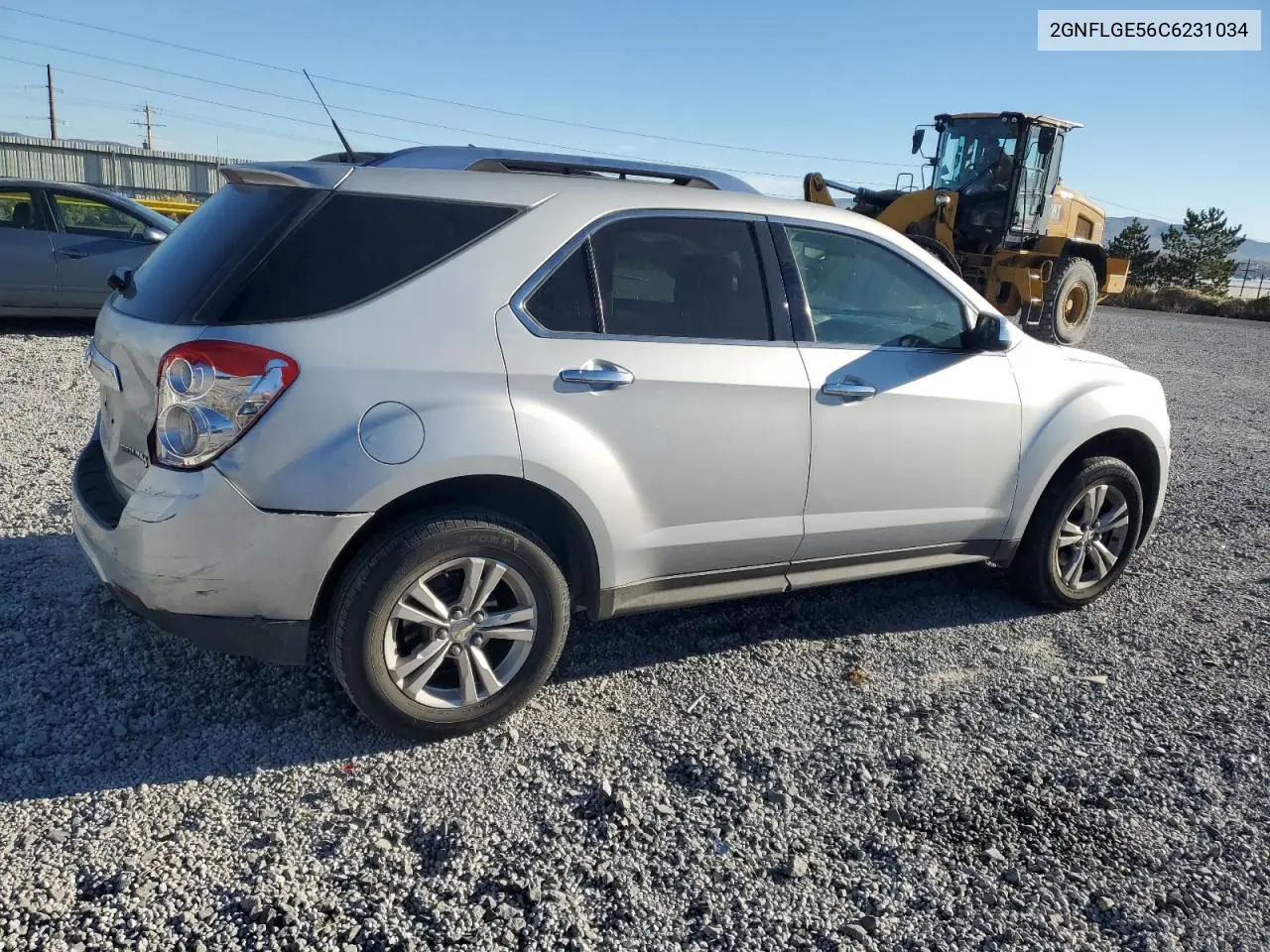 2GNFLGE56C6231034 2012 Chevrolet Equinox Ltz