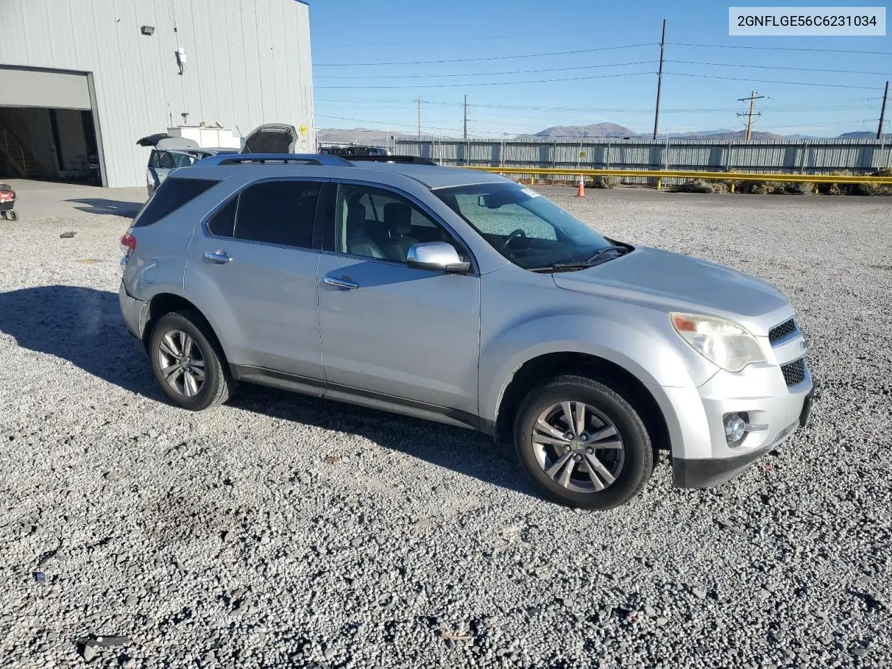 2GNFLGE56C6231034 2012 Chevrolet Equinox Ltz