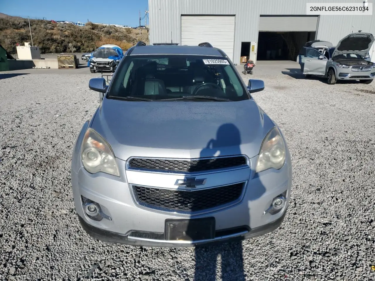 2GNFLGE56C6231034 2012 Chevrolet Equinox Ltz